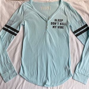 Blue Long Sleeve Shirt